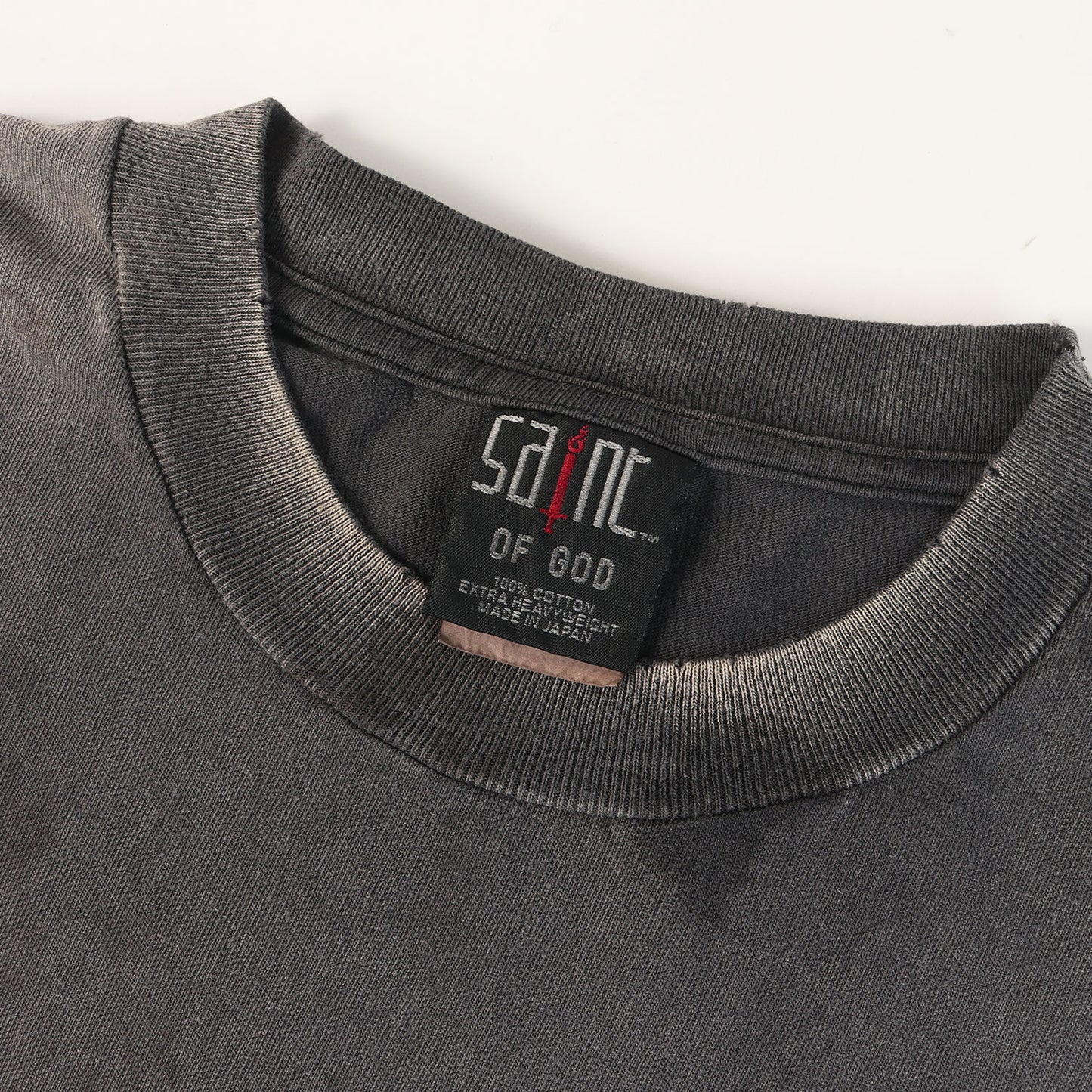25SS ×FEAR OF GOD ヴィンテージ加工 オーバーサイズ Tシャツ (FG_SS TEE / SNT OF GOD)