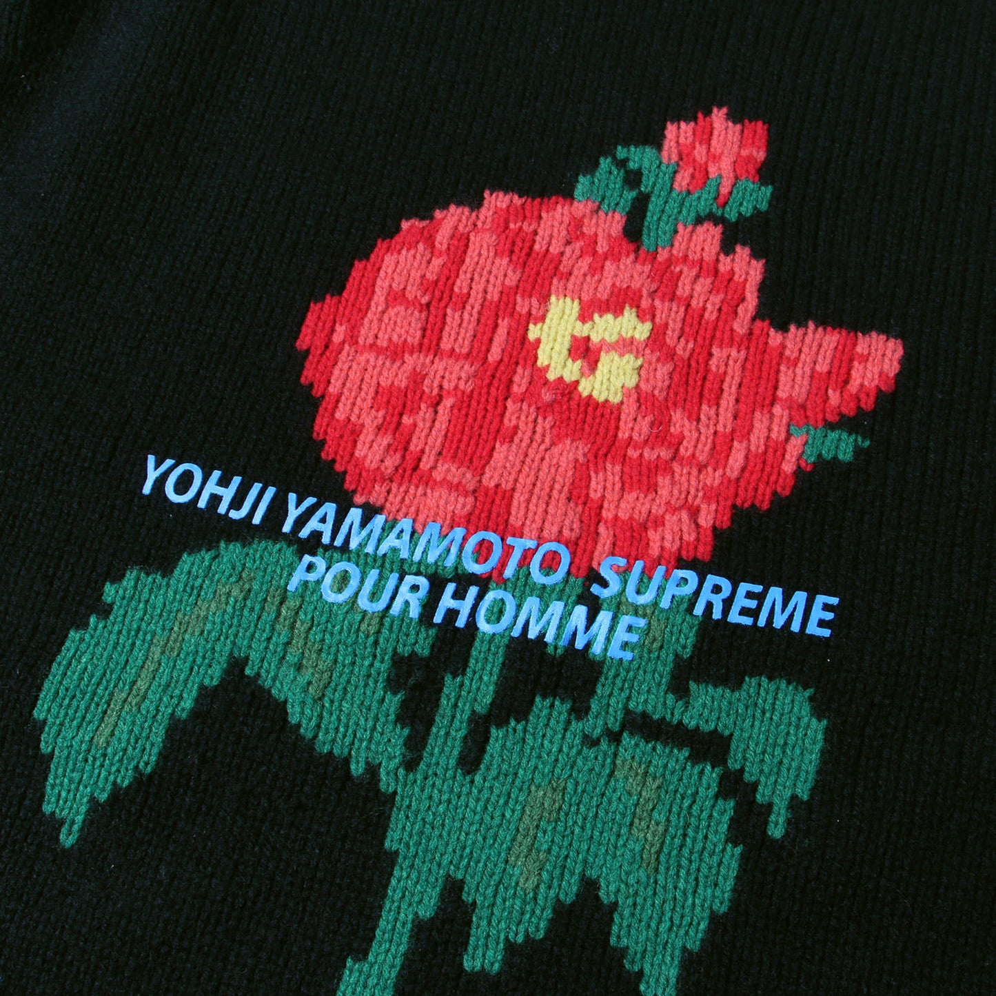 ×Yohji Yamamoto ローズ ウールニット セーター(Sweater)