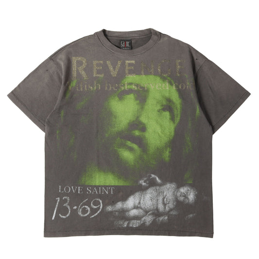23SS ×BerBerJin ×GReeeeN ヴィンテージ加工 Tシャツ(S/S T-SHIRT REVENGE)