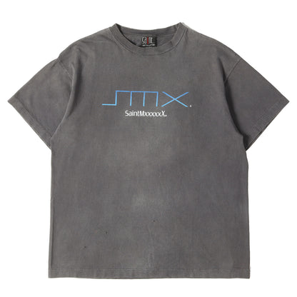 24SS ヴィンテージ加工 プレステロゴ Tシャツ(SS TEE / SM6)