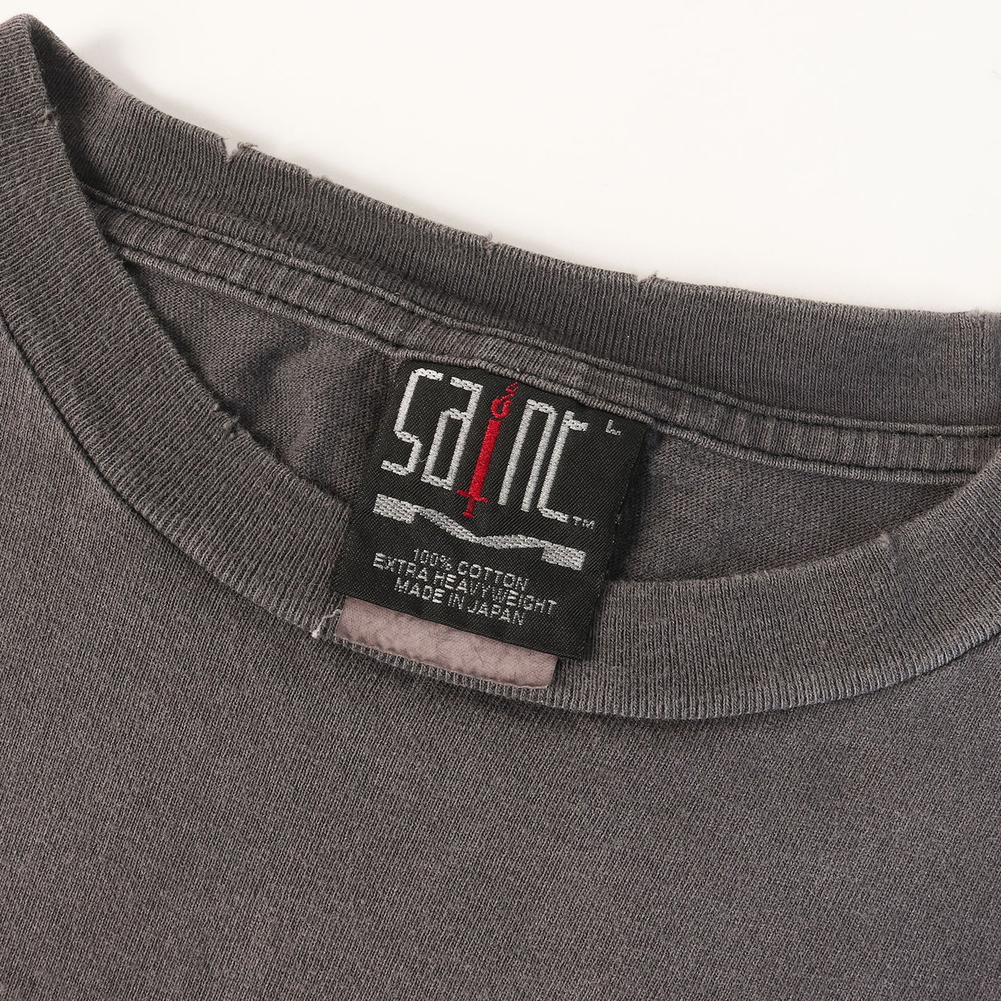 24SS ヴィンテージ加工 プレステロゴ Tシャツ(SS TEE / SM6)