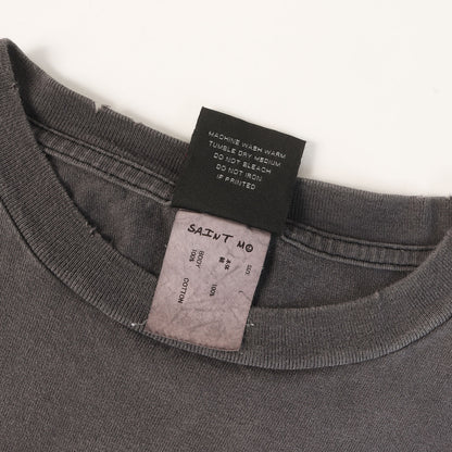 24SS ヴィンテージ加工 プレステロゴ Tシャツ(SS TEE / SM6)