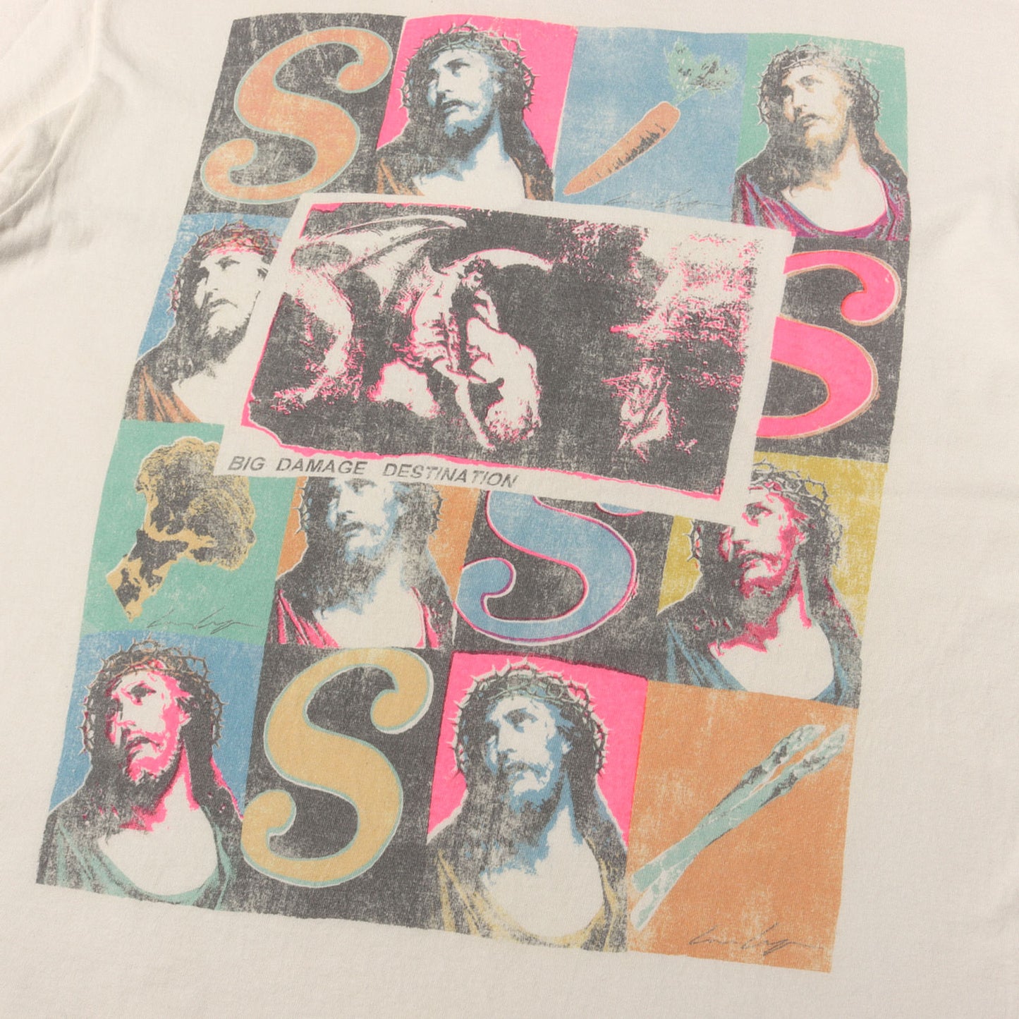 24SS ×Sean Wotherspoon ヴィンテージ加工 Tシャツ(SW SS TEE VEGES)