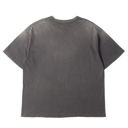 25SS ヴィンテージ加工 キリスト 蓄光プリント Tシャツ(SS TEE JESUS)