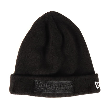 ×NEW ERA BOXロゴ ニット ビーニー(Tonal Box Logo Beanie)