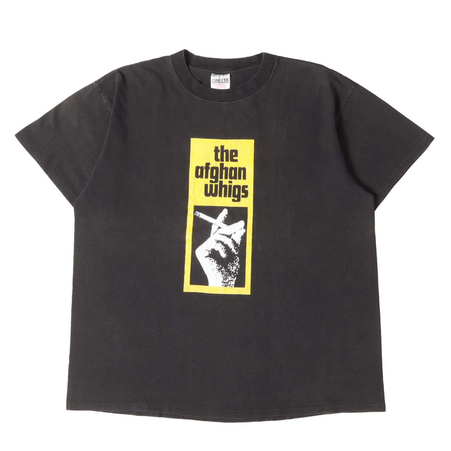 [GOODフェード] 90s The Afghan Whigs アフガン・ウィッグス Tシャツ / USA製 ONEITA