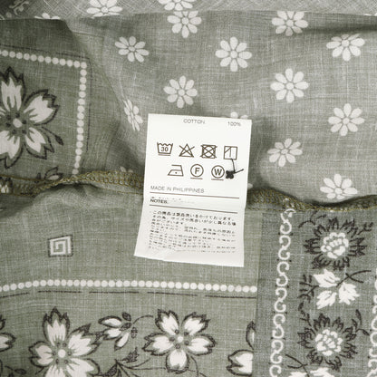 22SS バンダナ柄 オープンカラー 半袖シャツ(BANDANA CHOPPED / C-SHIRT . SS)
