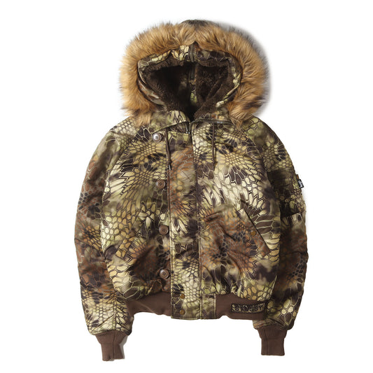 23AW ×ALPHA N-2B 裏ボア フライトジャケット(Kryptek N-2B Short Waist Parka)