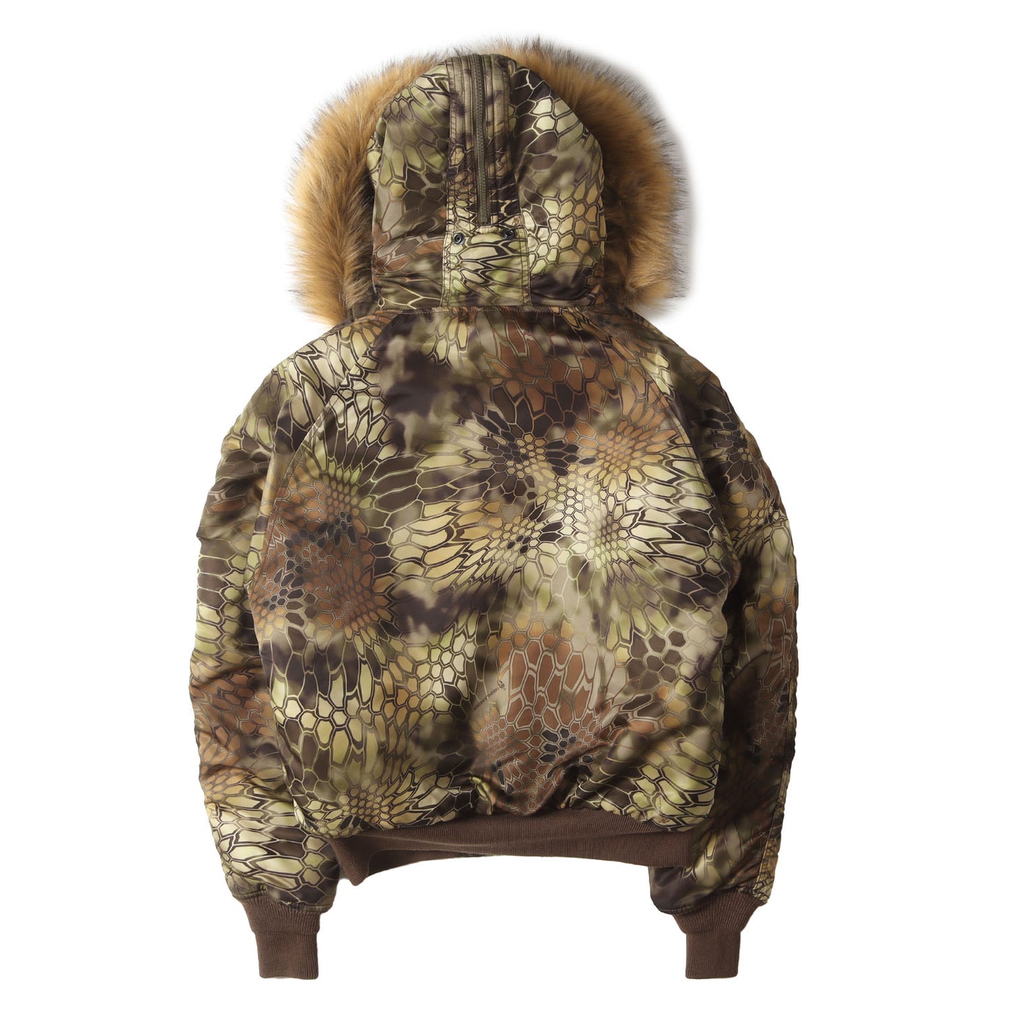 23AW ×ALPHA N-2B 裏ボア フライトジャケット(Kryptek N-2B Short Waist Parka)