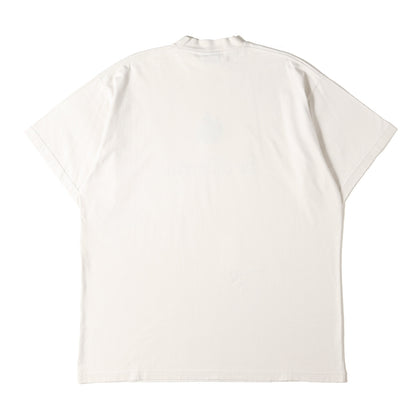 22AW ダメージ加工 Be differentロゴ オーバーサイズ Tシャツ