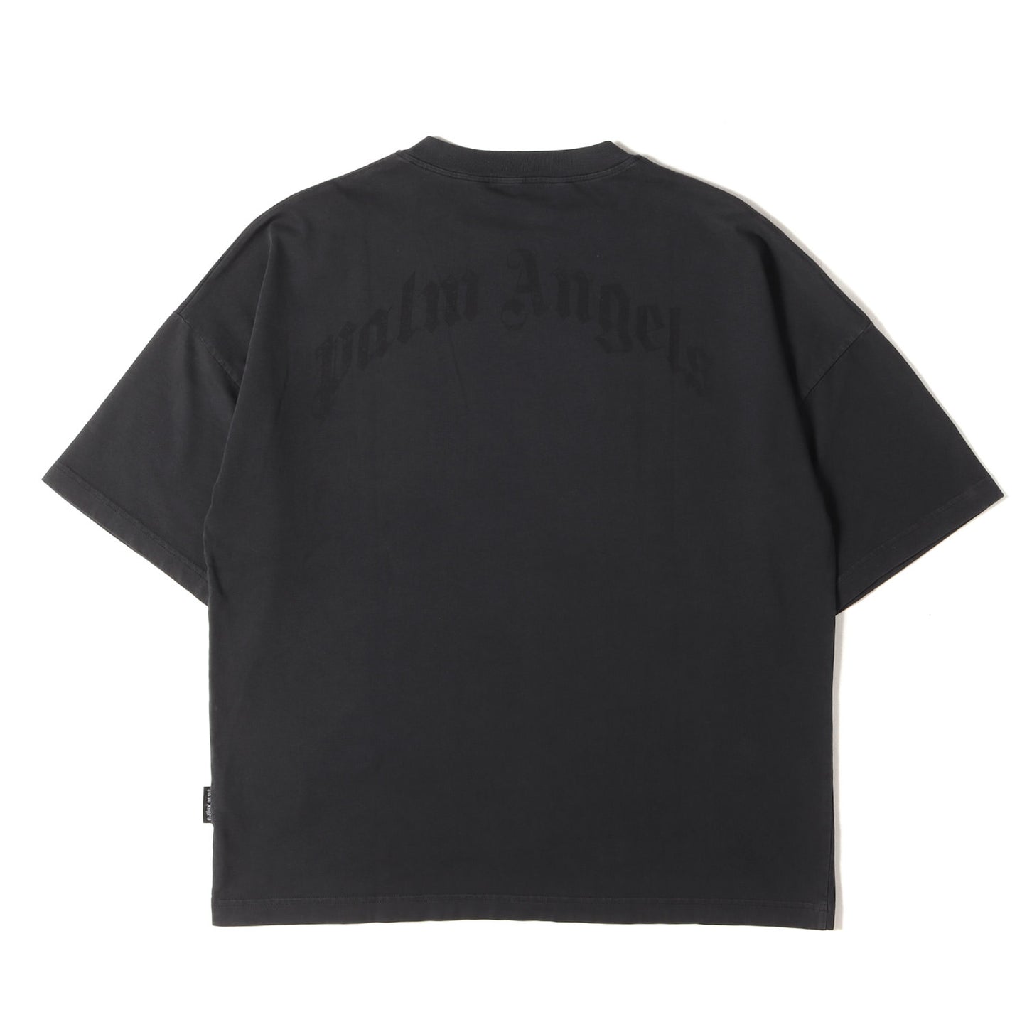 25AW ブランドロゴ オーバーサイズ Tシャツ(CURVED LOGO LOOSE COLLAR T-SHIRT)