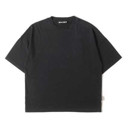 25AW ブランドロゴ オーバーサイズ Tシャツ(CURVED LOGO LOOSE COLLAR T-SHIRT)