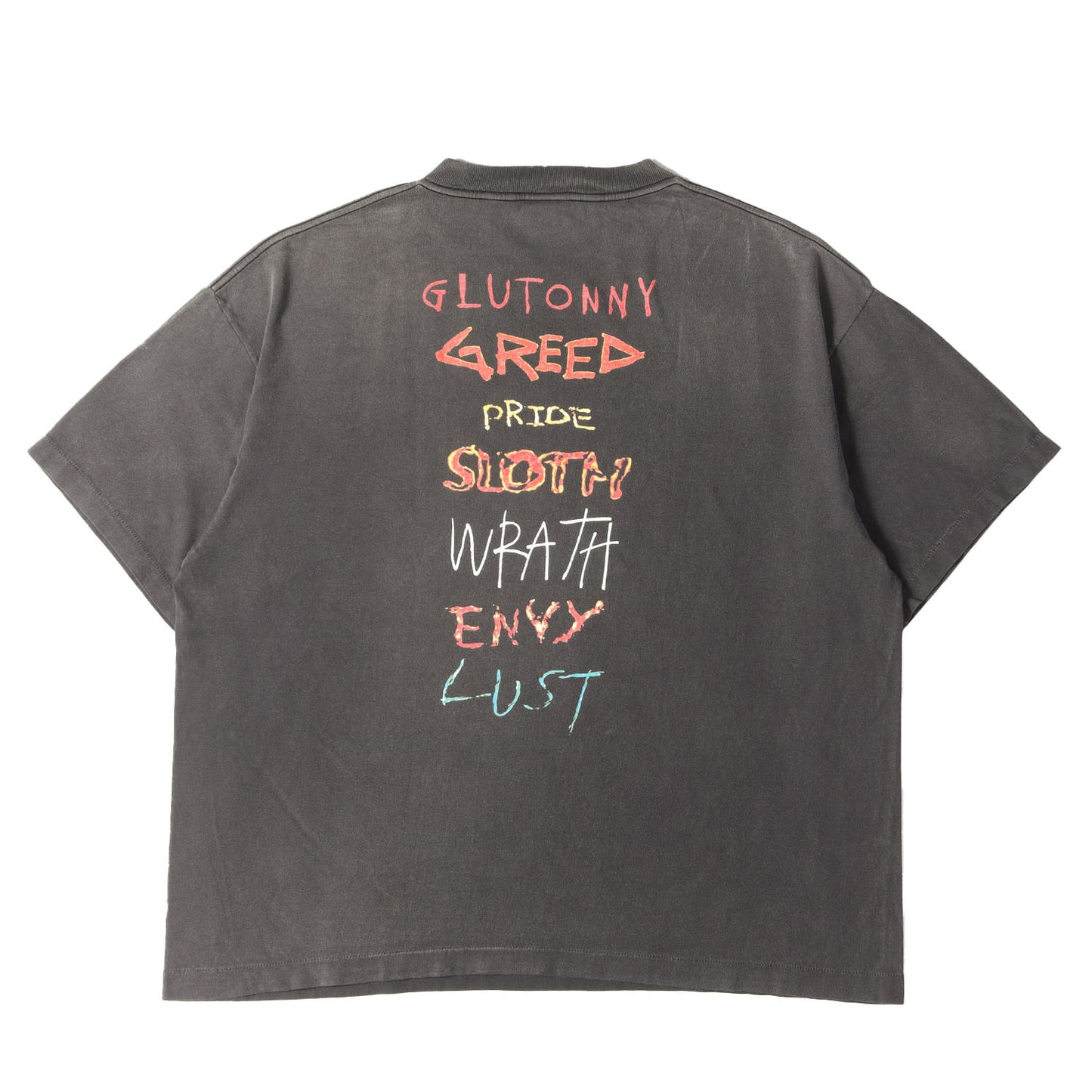 24AW ヴィンテージ加工 七つの大罪 Tシャツ(SEVEN DEADLY SS TEE)