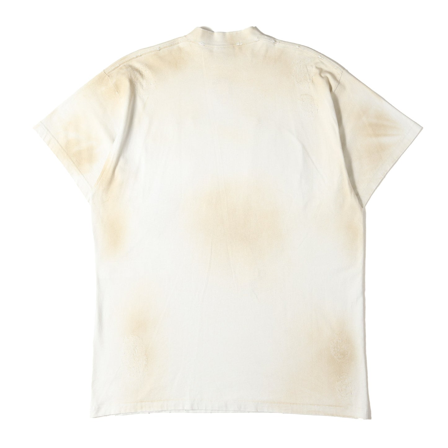 23SS クラッシュダスト加工 ワッペンロゴ オーバーサイズ Tシャツ(SKATER OVERSIZED T-SHIRT)