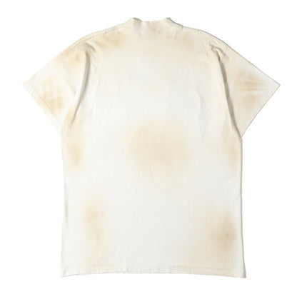 23SS クラッシュダスト加工 ワッペンロゴ オーバーサイズ Tシャツ(SKATER OVERSIZED T-SHIRT)