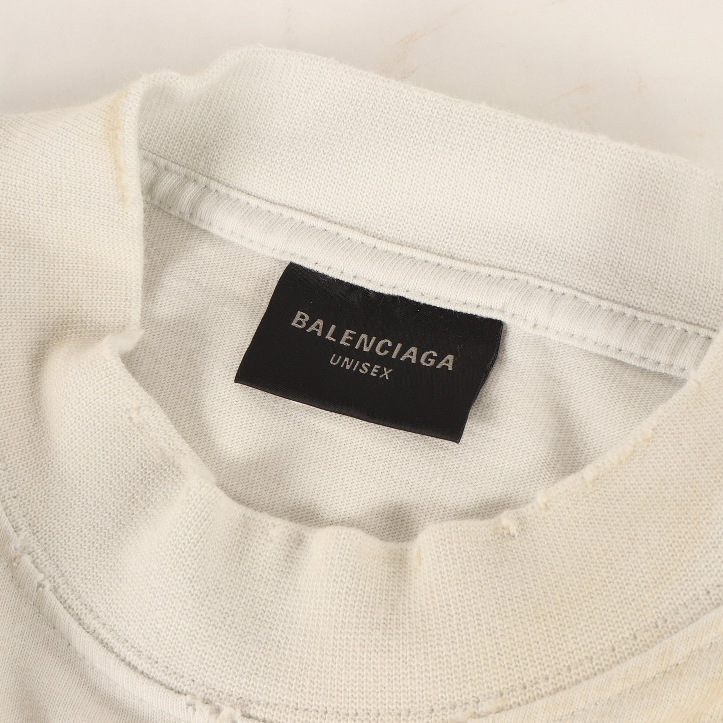 23SS クラッシュダスト加工 ワッペンロゴ オーバーサイズ Tシャツ(SKATER OVERSIZED T-SHIRT)