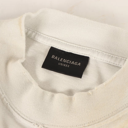 23SS クラッシュダスト加工 ワッペンロゴ オーバーサイズ Tシャツ(SKATER OVERSIZED T-SHIRT)
