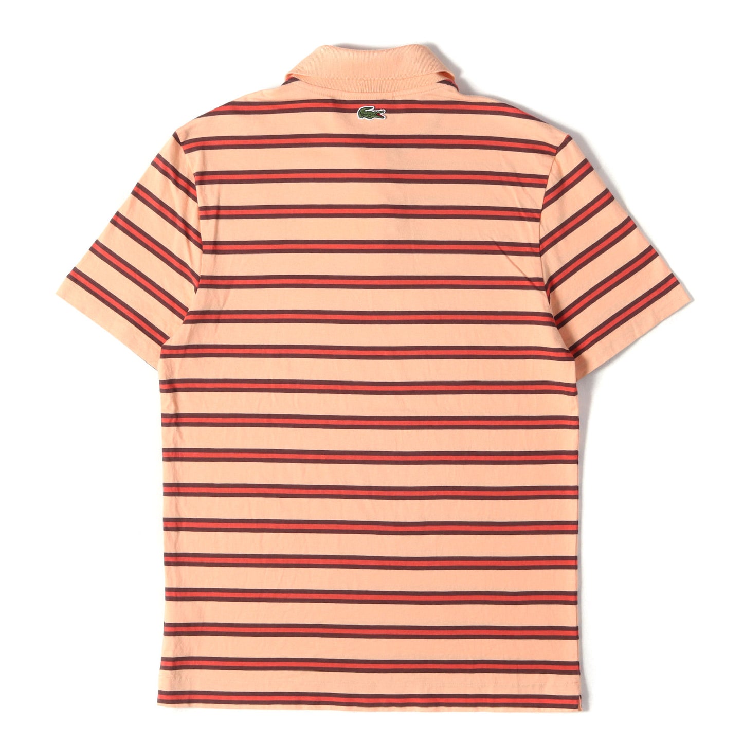 ロゴプリント ボーダー ポロシャツ(REGULAR FIT)