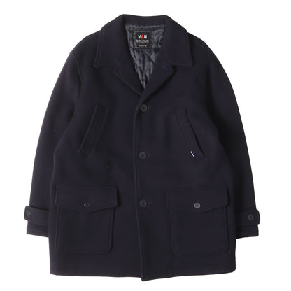 90s メルトンウール シングル Pコート