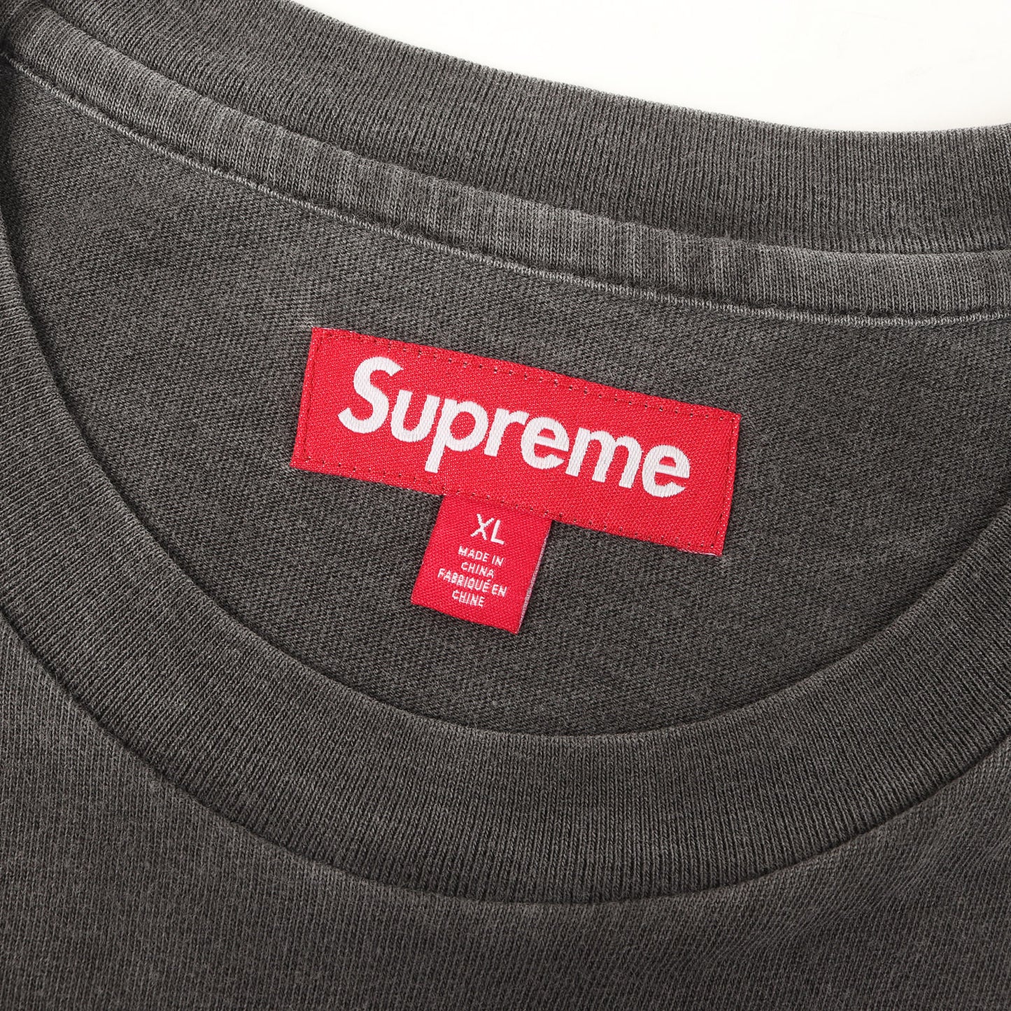 24SS オーバーダイ加工 クラック アーチロゴ Tシャツ(Cracked Arc S/S Top)