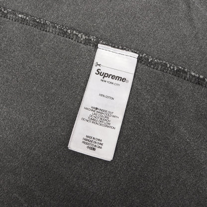 24SS オーバーダイ加工 クラック アーチロゴ Tシャツ(Cracked Arc S/S Top)