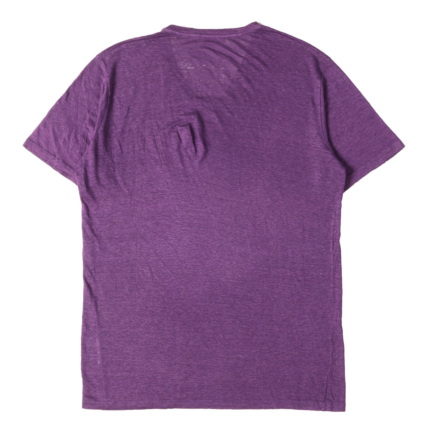 スラブニット Vネック Tシャツ