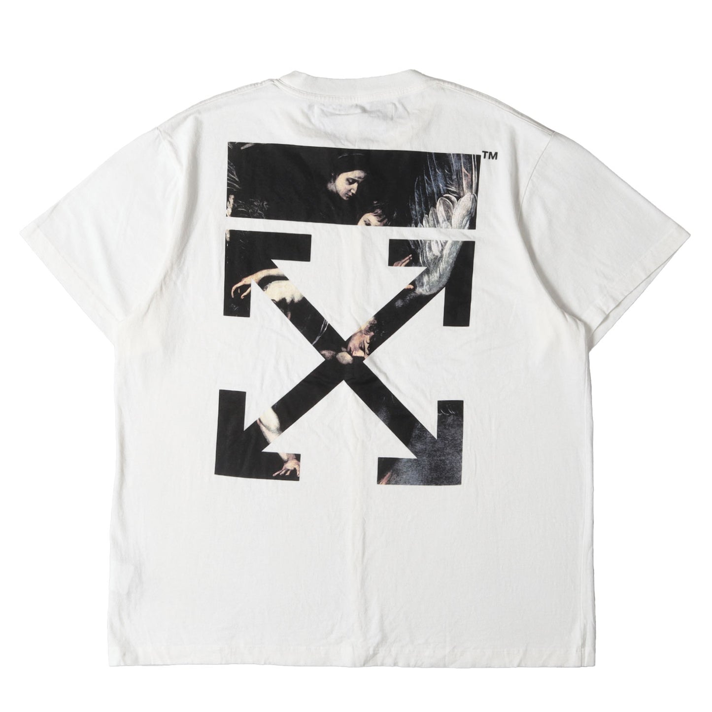 20SS 絵画グラフィック オーバーサイズ Tシャツ(CARAVAGGIO ARROW S/S OVER TEE)