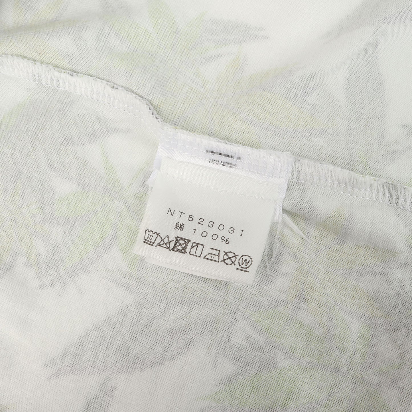 23AW ×THE NORTH FACE リーフ柄プリント Tシャツ(Leaf S/S Top)