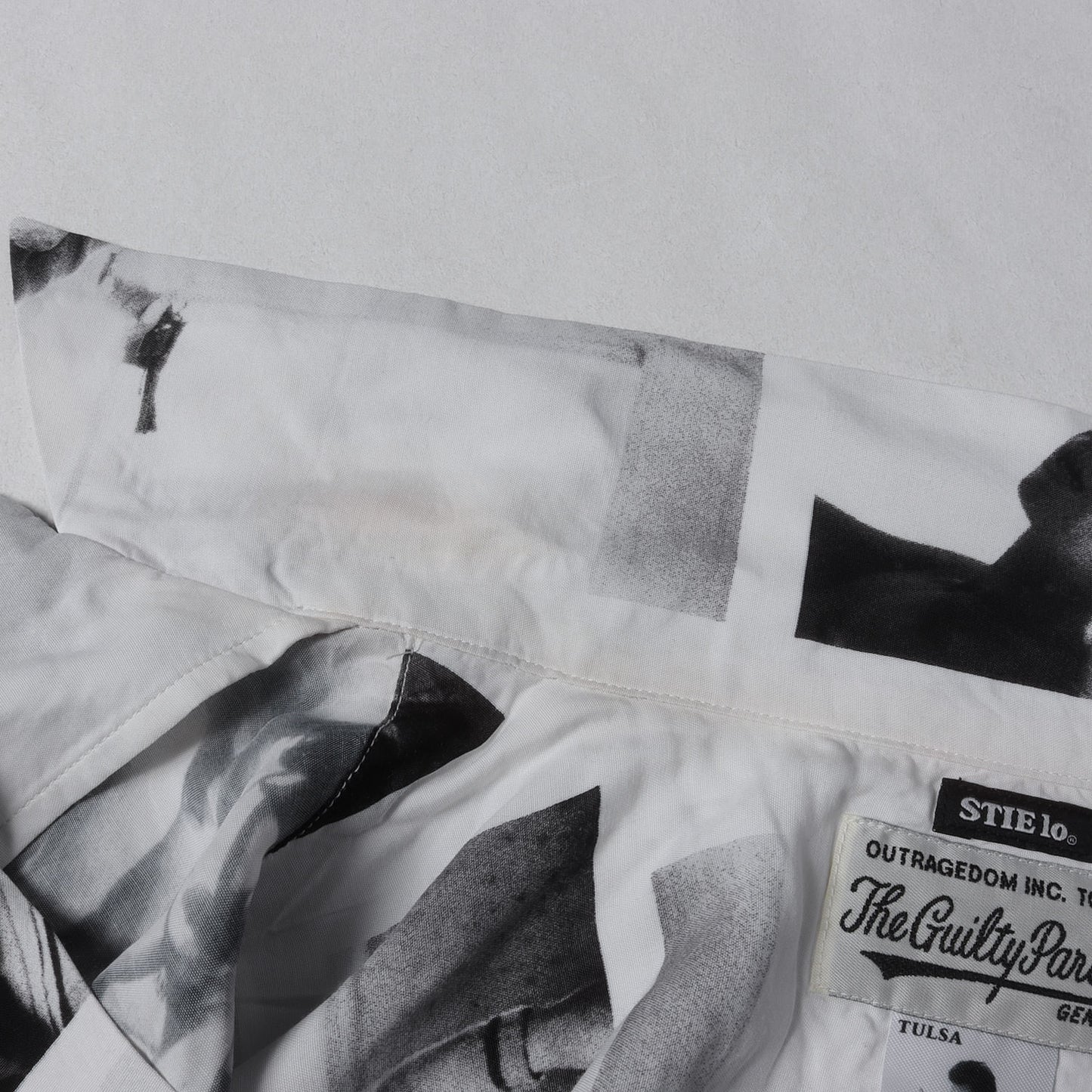 21SS ×Stie-lo ×Larry Clark TULSA フォト柄 レーヨン ハワイアンシャツ / アロハシャツ(S/S HAWAIIAN SHIRTS)