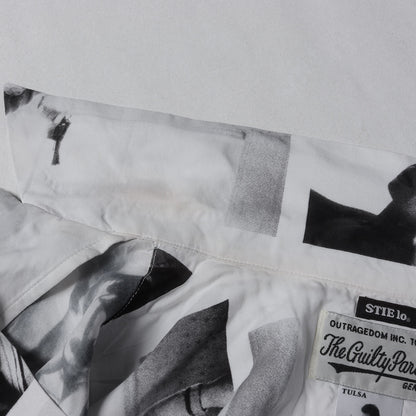 21SS ×Stie-lo ×Larry Clark TULSA フォト柄 レーヨン ハワイアンシャツ / アロハシャツ(S/S HAWAIIAN SHIRTS)