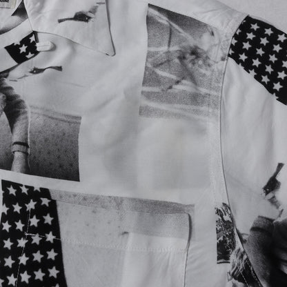 21SS ×Stie-lo ×Larry Clark TULSA フォト柄 レーヨン ハワイアンシャツ / アロハシャツ(S/S HAWAIIAN SHIRTS)
