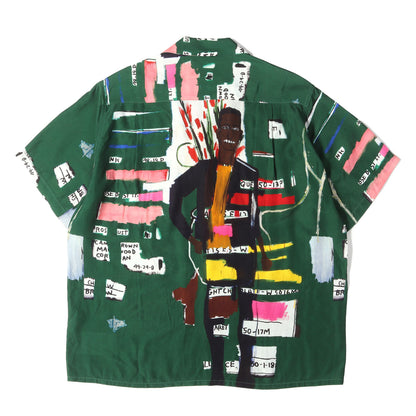 21SS ×JEAN-MICHEL BASQUIAT レーヨン ハワイアンシャツ / アロハシャツ(HAWAIIAN SHIRT)
