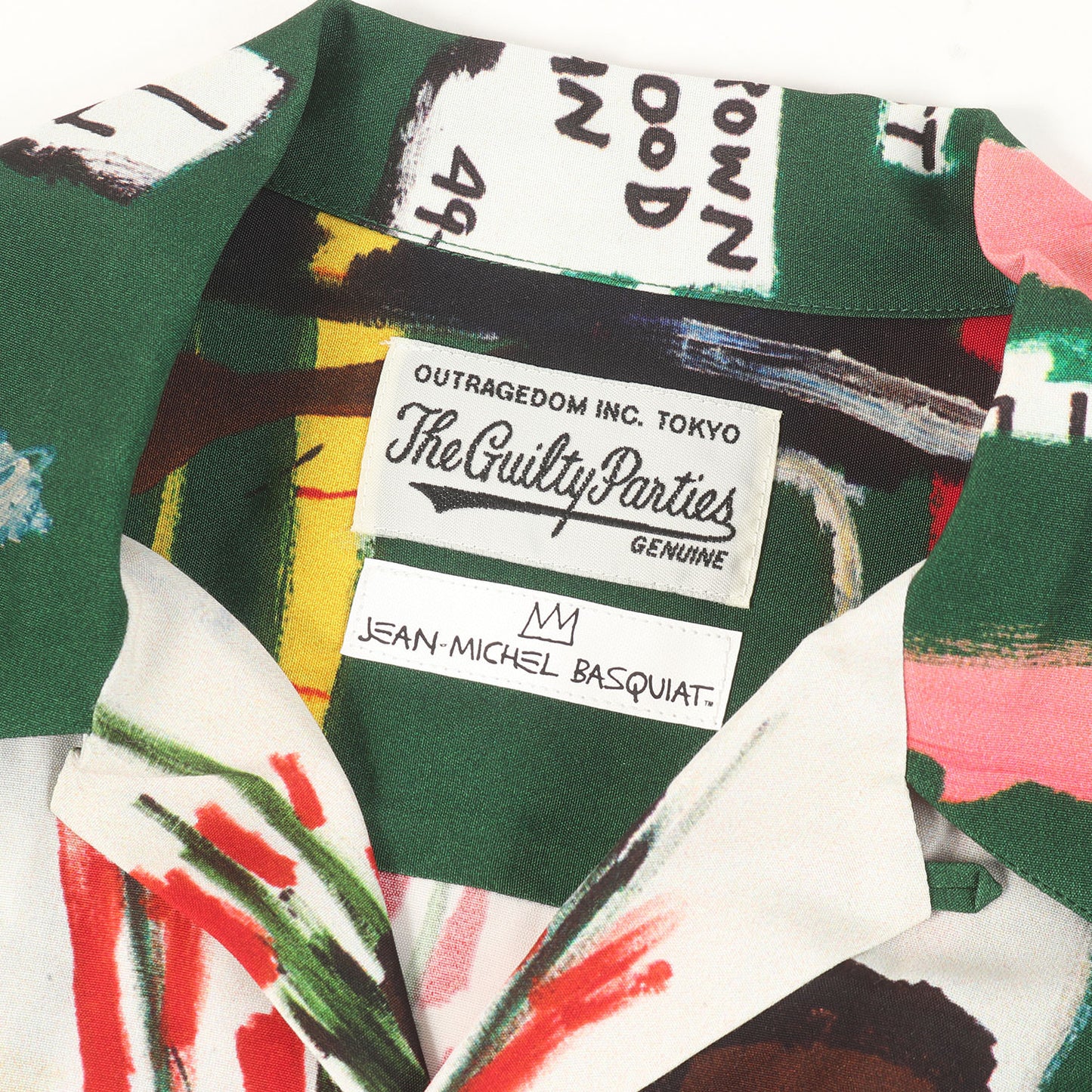 21SS ×JEAN-MICHEL BASQUIAT レーヨン ハワイアンシャツ / アロハシャツ(HAWAIIAN SHIRT)