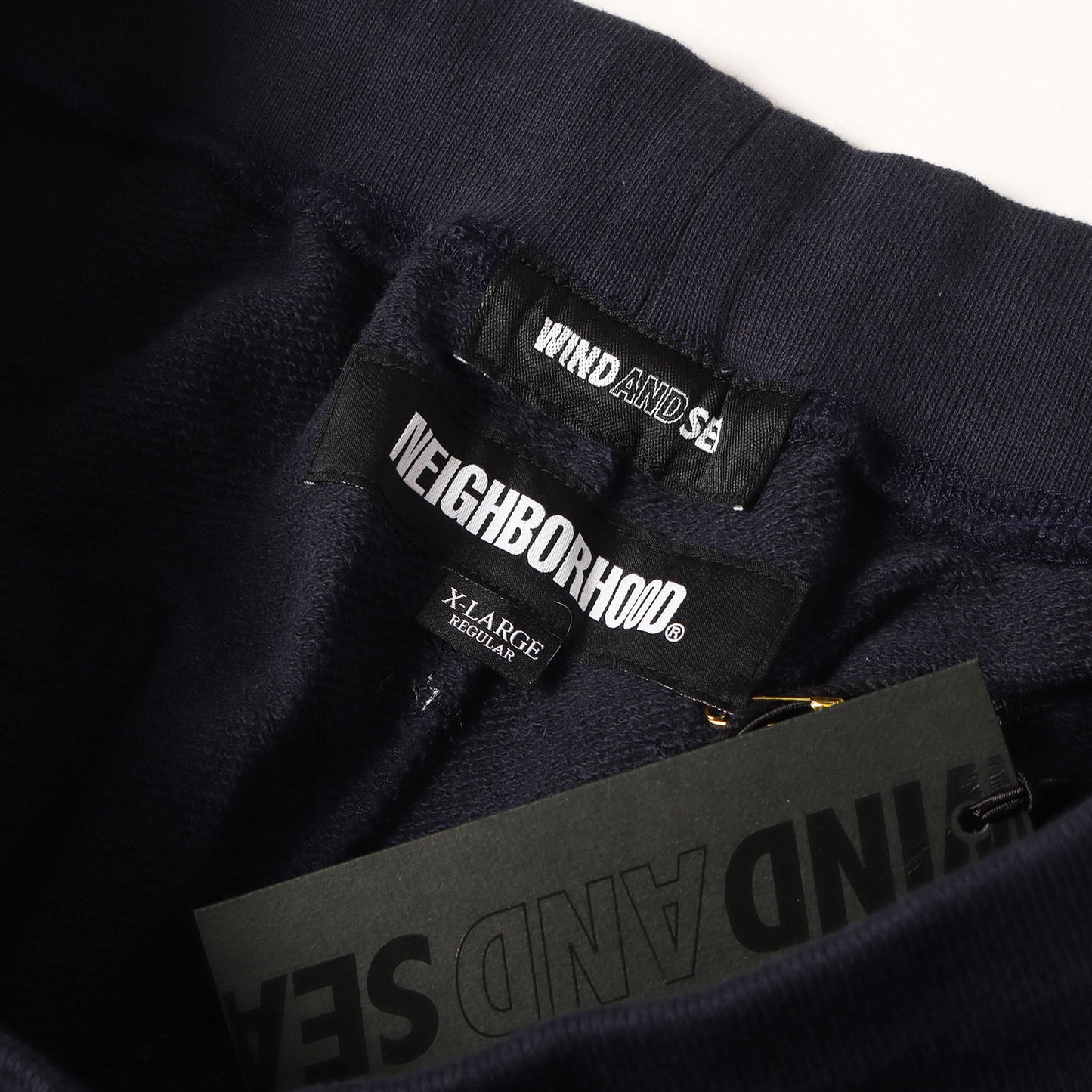 21SS ×WIND AND SEA ロゴプリント スウェットパンツ