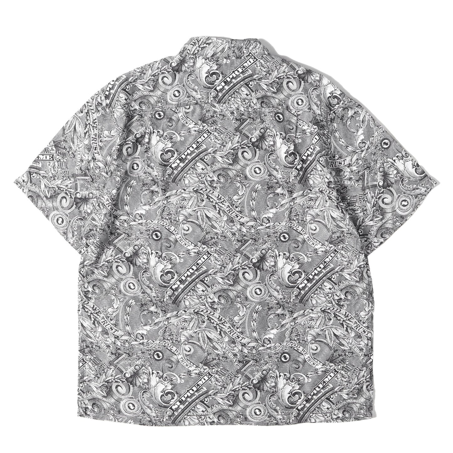 23SS ダラー総柄 レーヨン 半袖シャツ(Dollar S/S Shirt)