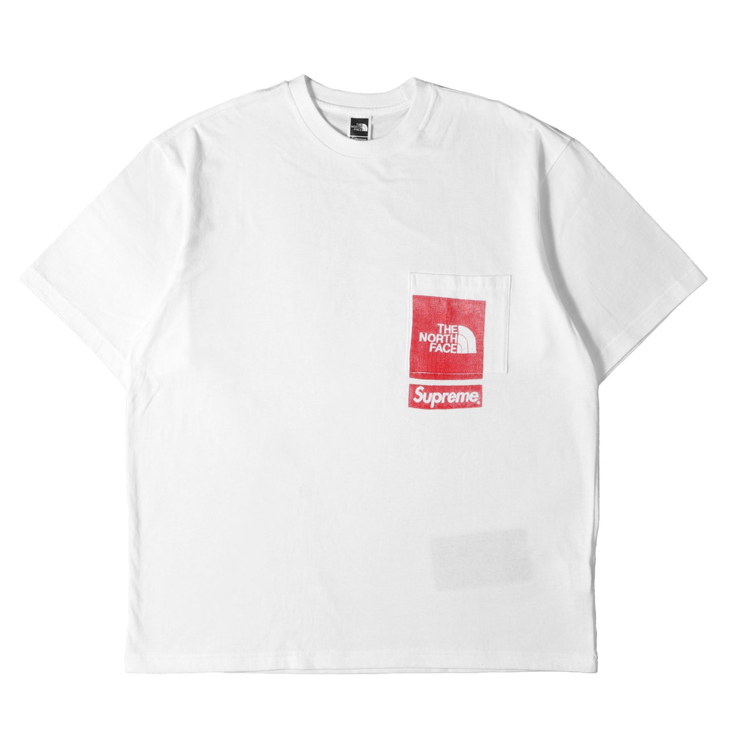 23SS ×THE NORTH FACE ロゴプリント ポケット Tシャツ(Printed Pocket Tee)