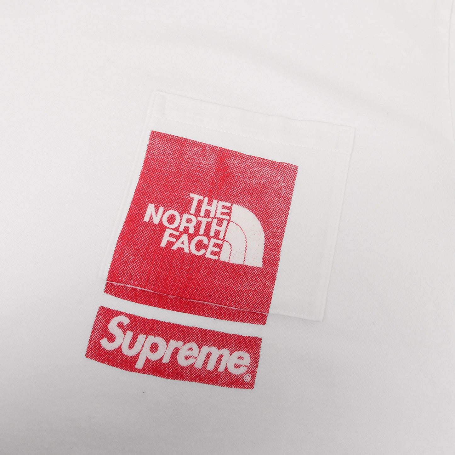 23SS ×THE NORTH FACE ロゴプリント ポケット Tシャツ(Printed Pocket Tee)