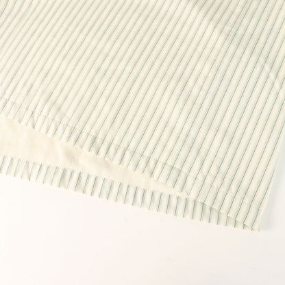 22SS 裏地パイル ストライプ オープンカラー 半袖シャツ(TERRY LINED FINX STRIPE SHIRTS)