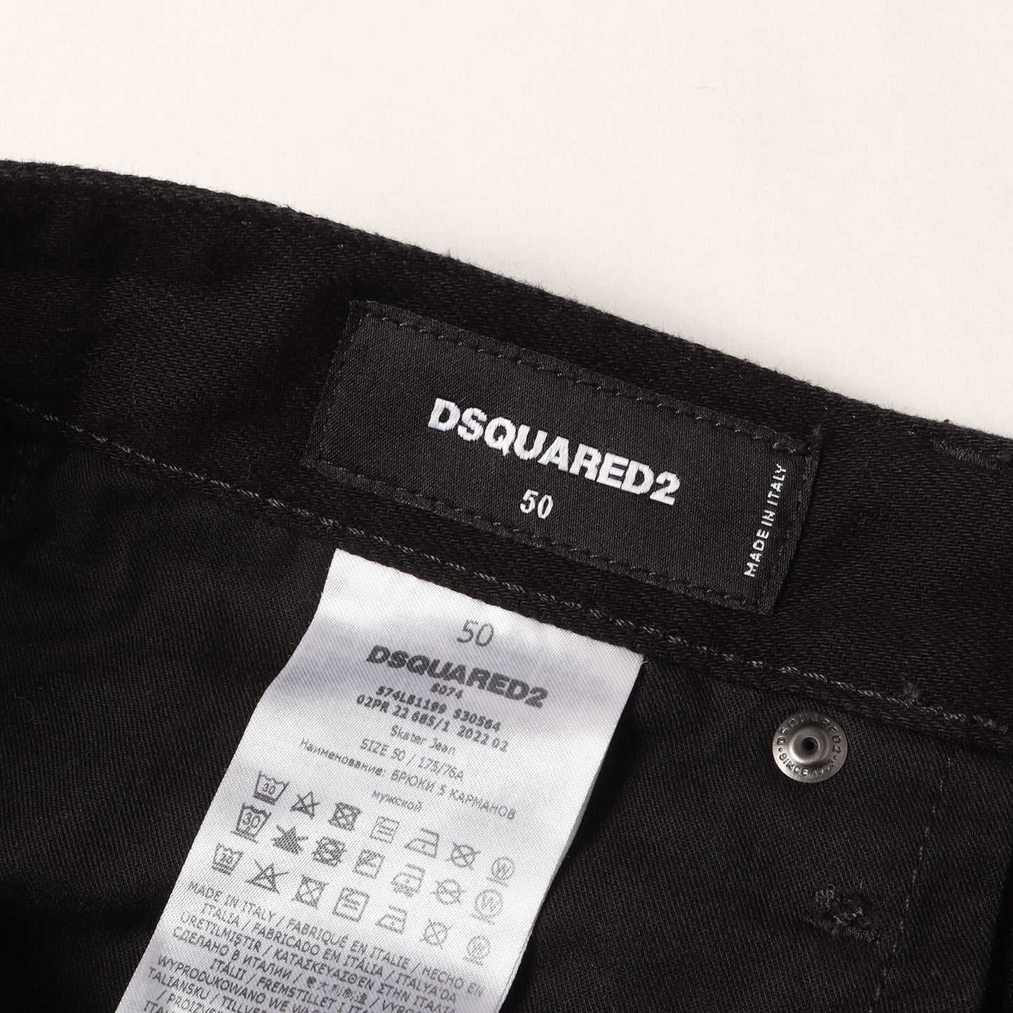 22AW スケーター ストレッチ スリム テーパード デニムパンツ(Skater Jeans)