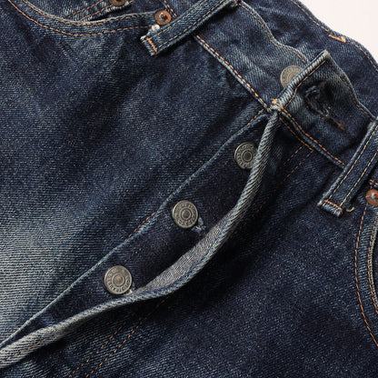 [雰囲気抜群] 00s 1955年復刻 501XX ヴィンテージ加工 デニムパンツ / 日本製 55501 BigE