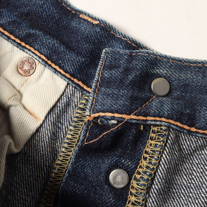 [雰囲気抜群] 00s 1955年復刻 501XX ヴィンテージ加工 デニムパンツ / 日本製 55501 BigE