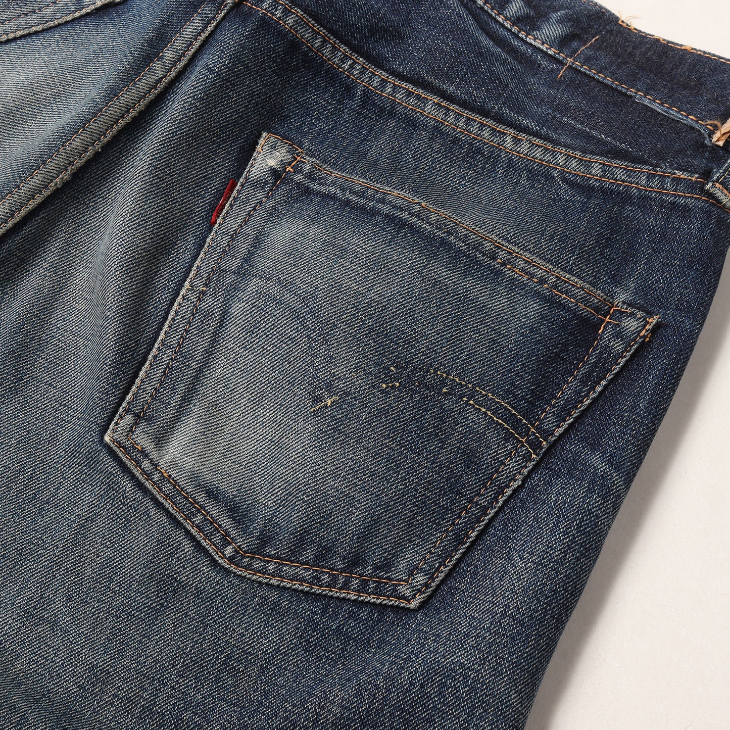 [雰囲気抜群] 00s 1955年復刻 501XX ヴィンテージ加工 デニムパンツ / 日本製 55501 BigE