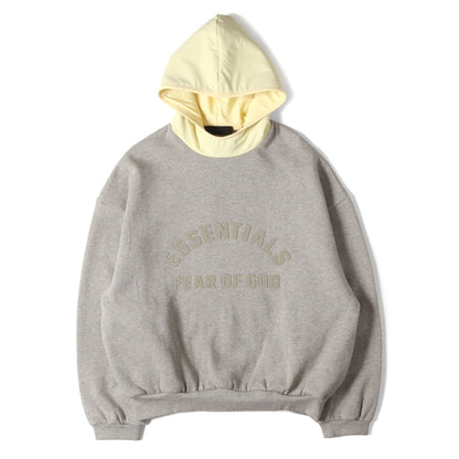 24SS FOG ESSENTIALS ナイロンフード スウェットパーカー(Nylon Fleece Hoodie)