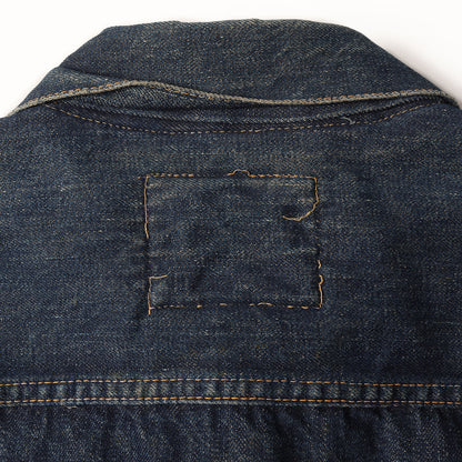[革パッチ最終 ビッグサイズ] 50s ハギ付き 517XX 2nd ブランケット デニムジャケット