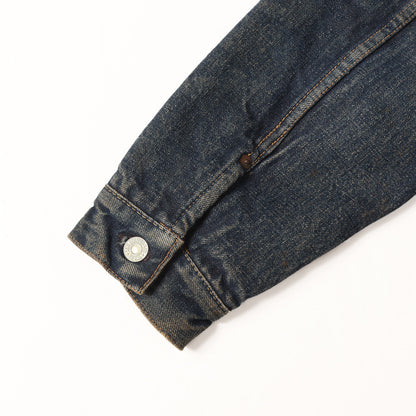 [革パッチ最終 ビッグサイズ] 50s ハギ付き 517XX 2nd ブランケット デニムジャケット