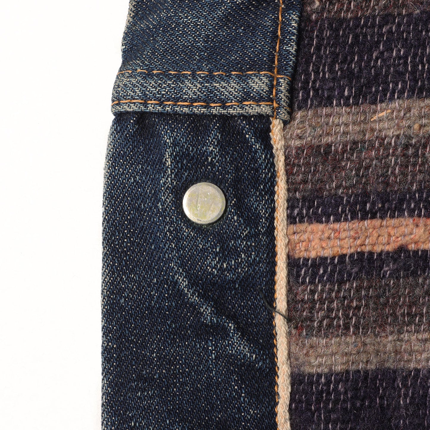 [革パッチ最終 ビッグサイズ] 50s ハギ付き 517XX 2nd ブランケット デニムジャケット