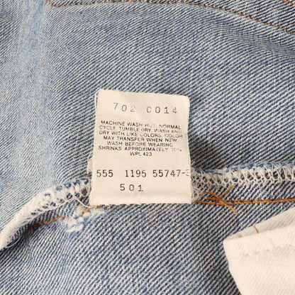 [110周年記念モデル] 90s 501 Big E デニムパンツ / ボタン裏刻印555 バレンシア工場