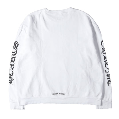 近年モデル ネックロゴ クルーネック スウェット(SWTSHRT PLVR)
