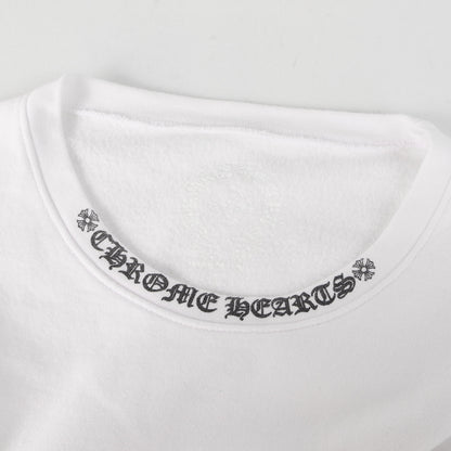 近年モデル ネックロゴ クルーネック スウェット(SWTSHRT PLVR)