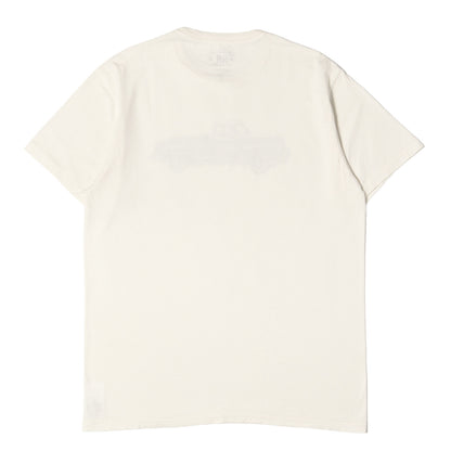 [著名人着用モデル] トラック 染込みプリント Tシャツ